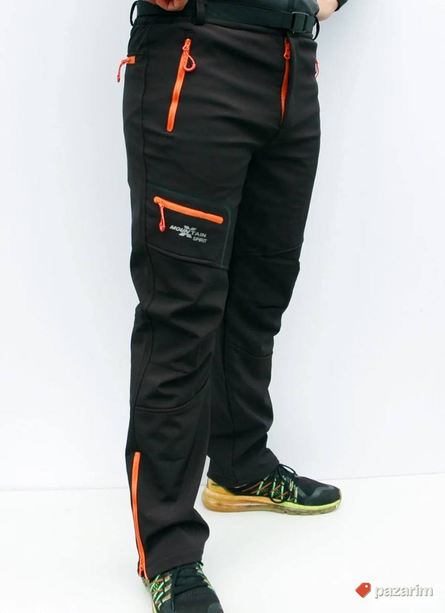 Windstopp pantalone 1612 crno - orange 5