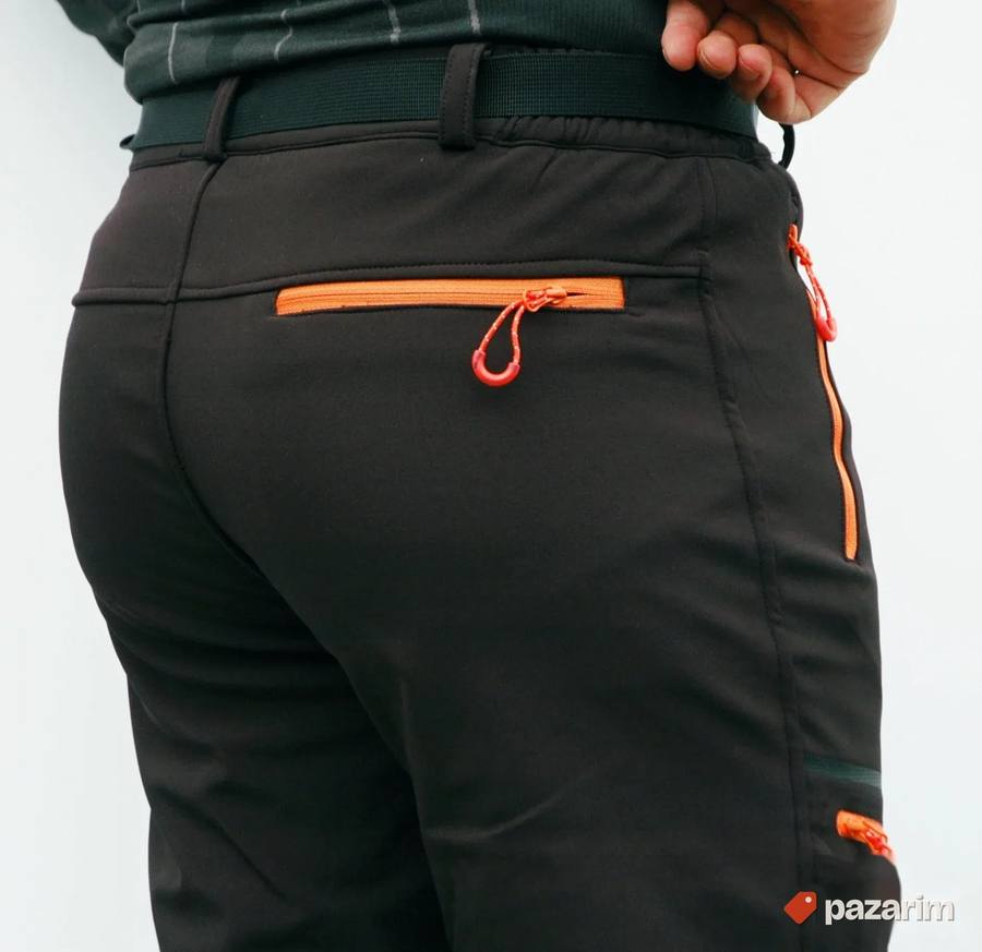 Windstopp pantalone 1612 crno - orange 8
