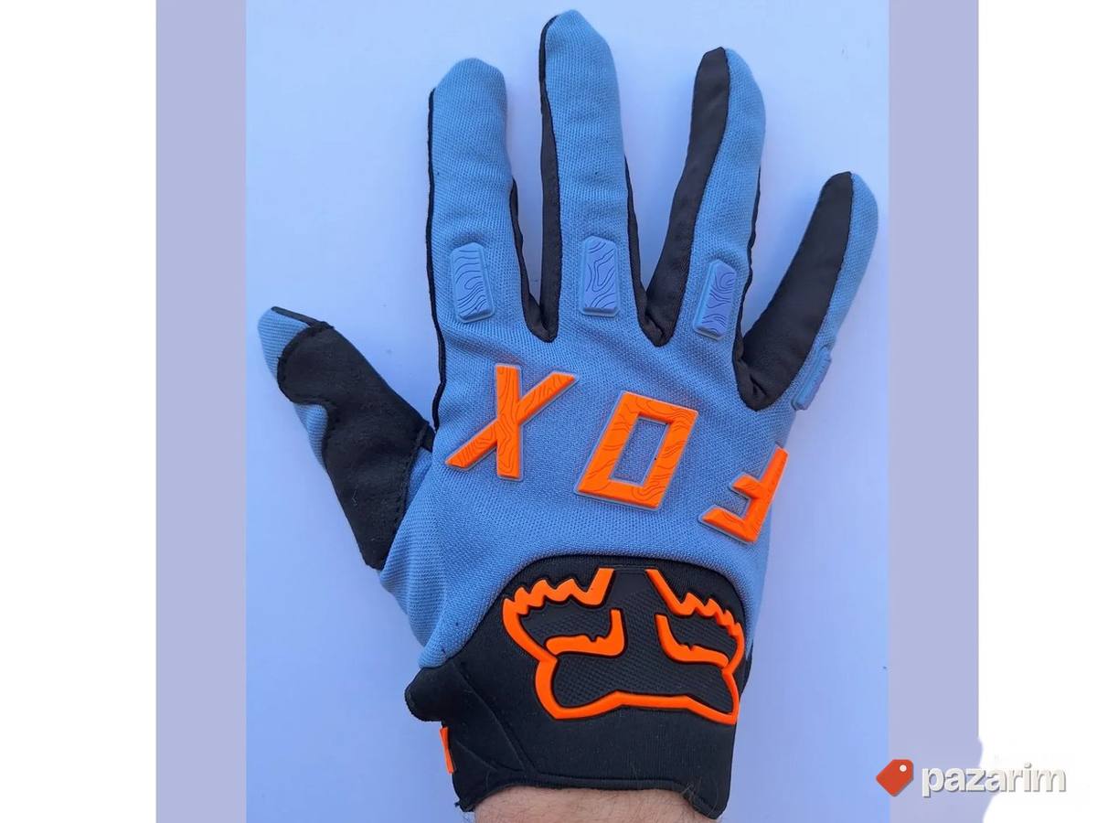 Rukavice Fox mod.3 plavo orange 1