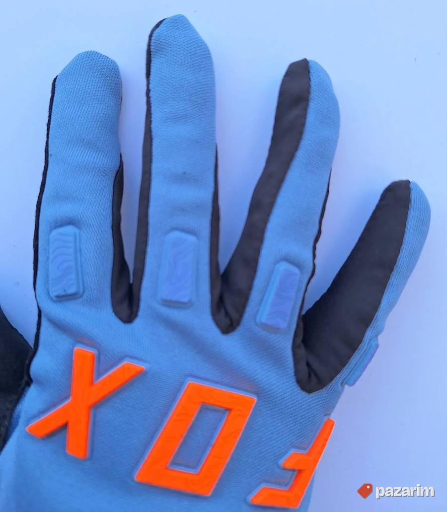 Rukavice Fox mod.3 plavo orange 2