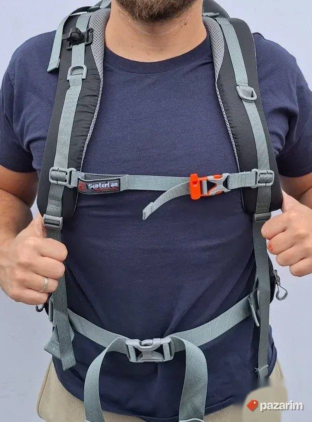 Ranac za planinarenje crni 35L kod 2908 7