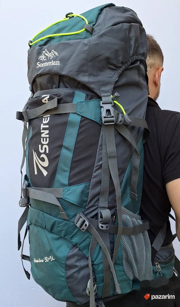 Ranac za planinarenje 50 + 5L zeleni kod 1009 2