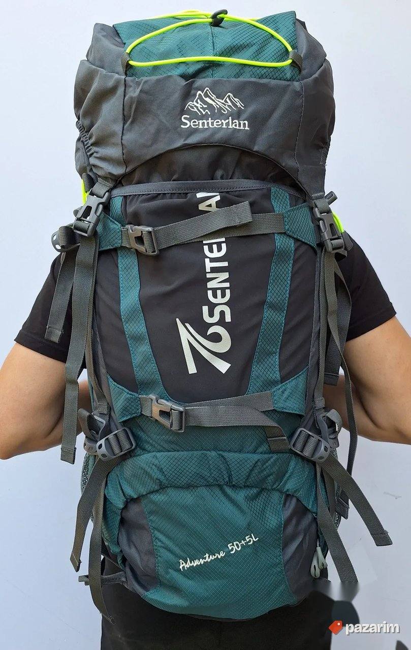 Ranac za planinarenje 50 + 5L zeleni kod 1009 3
