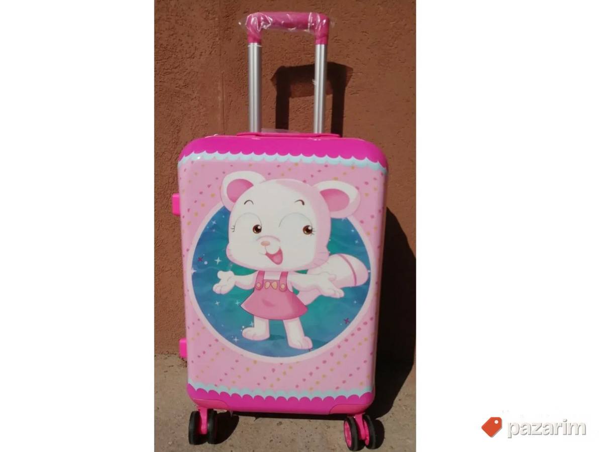 AKCIJA Deciji veliki kofer roze Maca 1