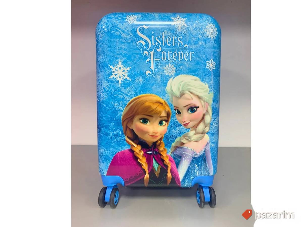AKCIJA Deciji veliki kofer Frozen plavi 1