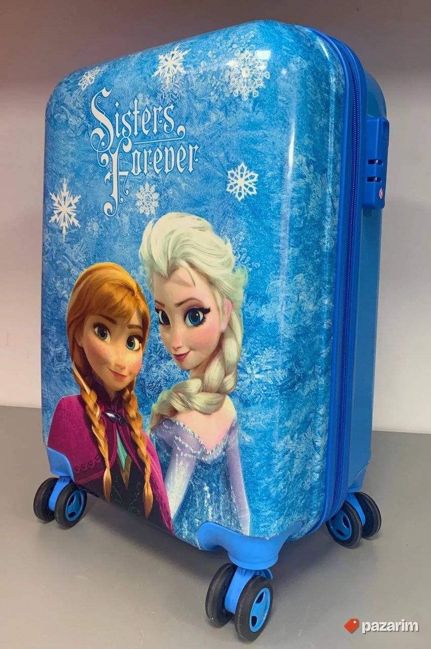 AKCIJA Deciji veliki kofer Frozen plavi 2