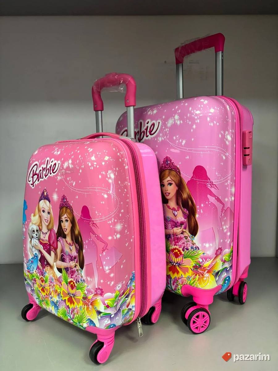 A K C I J A Deciji set kofera 2/1 Barbie 2