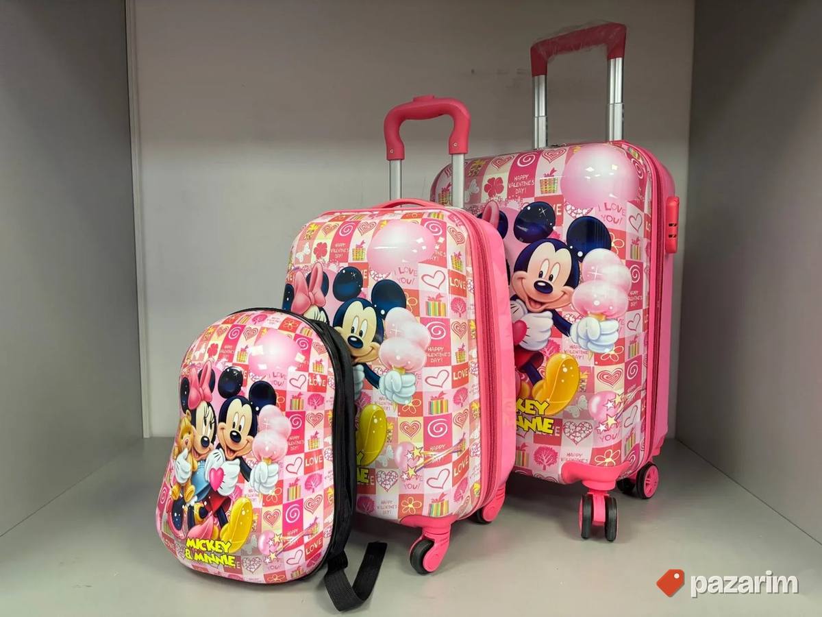 A K C I J A Deciji set kofera 3/1 Miki i Mini 1