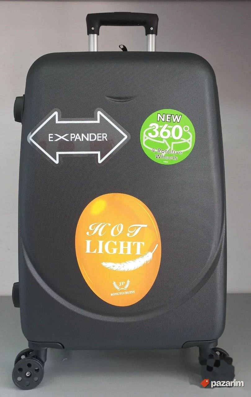 AKCIJA Srednji kofer ABS kod 8012 crni 2
