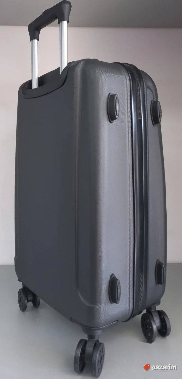 AKCIJA Srednji kofer ABS kod 8012 crni 8