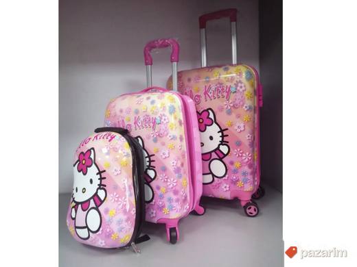 AKCIJA Deciji set kofera 3/1 Hello Kitty baby