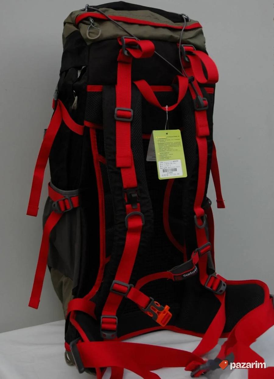 Ranac za planinarenje 65L crno crveni kod 2188 8