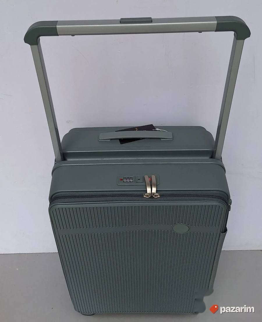 Srednji kofer pp sa sirokom ruckom kod.807 t.sivi 6