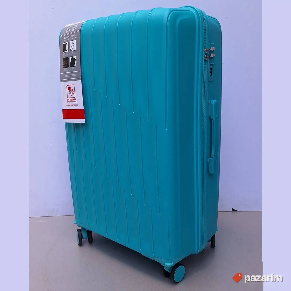Srednj kofer Polipropilen kod pp8022 tirkiz 1