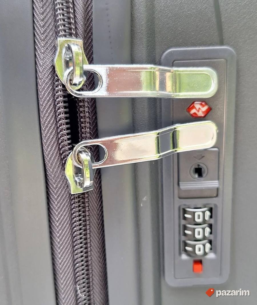 Srednji kofer Polipropilen kod pp166 tamno sivi 5