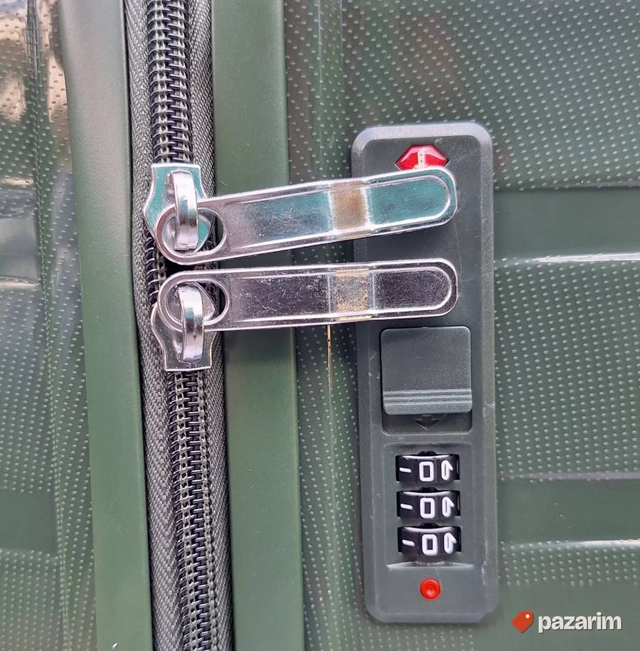 Srednji kofer Polipropilen kod pp095 maslinasti 4