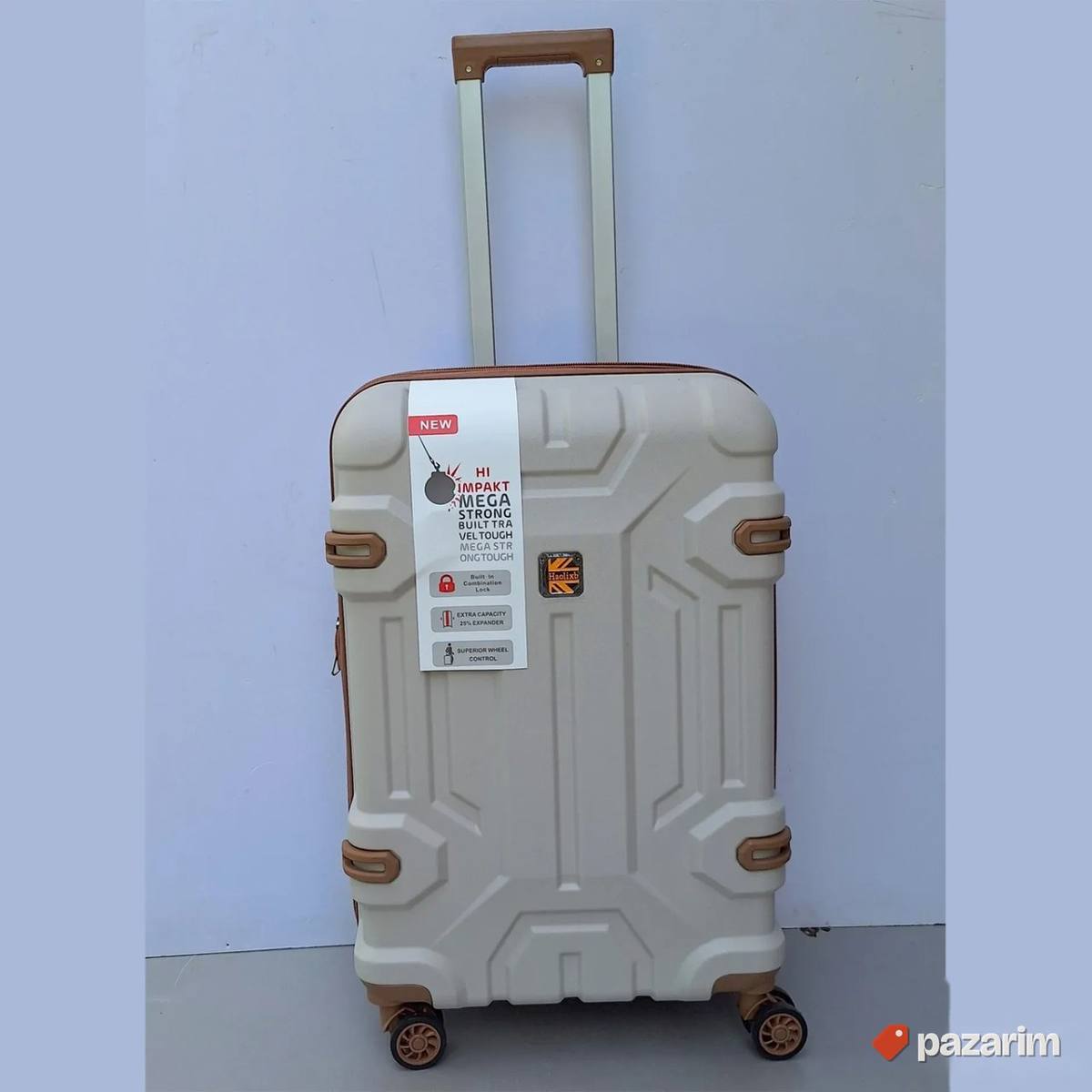 Mali kofer premijum polikarbonat kod.025 krem 1