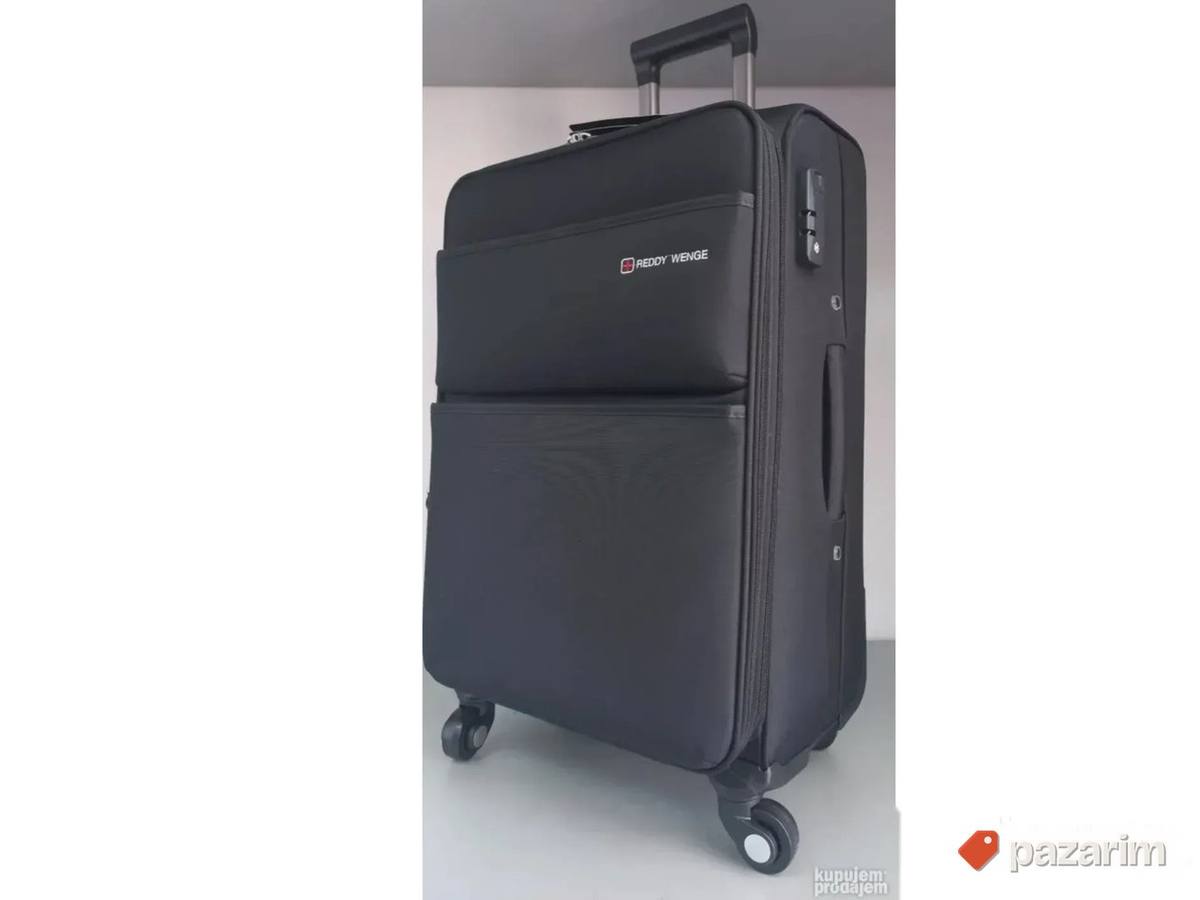 AKCIJA Srednji kofer Platno kod F60 crni 1