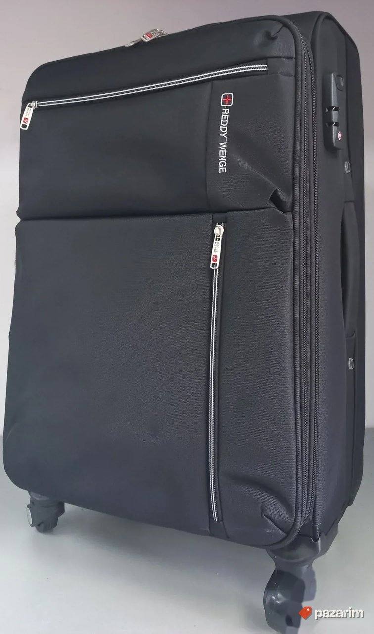 AKCIJA Veliki kofer Platno kod 118 crni 2