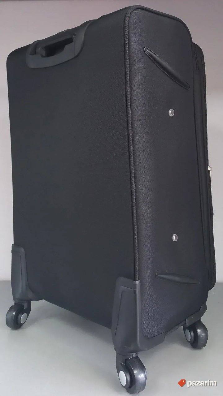 AKCIJA Veliki kofer Platno kod 118 crni 6