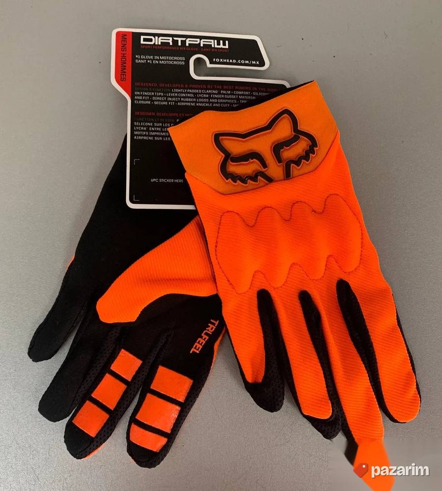 Rukavice Fox orange 2
