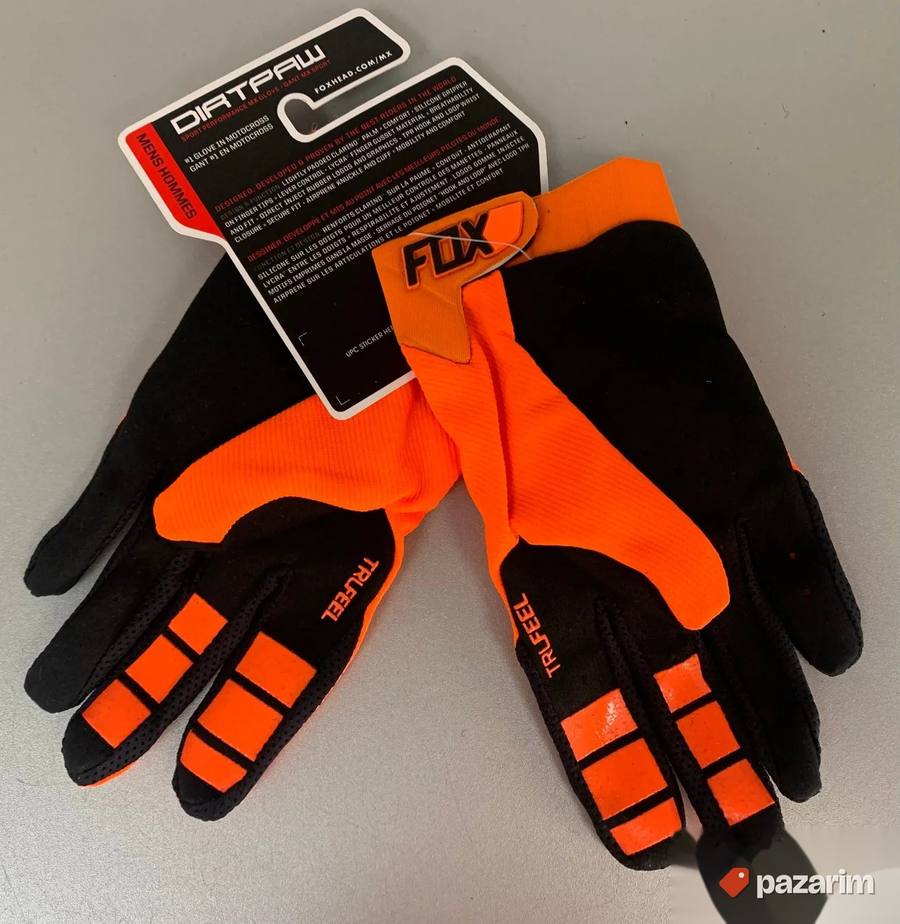 Rukavice Fox orange 3