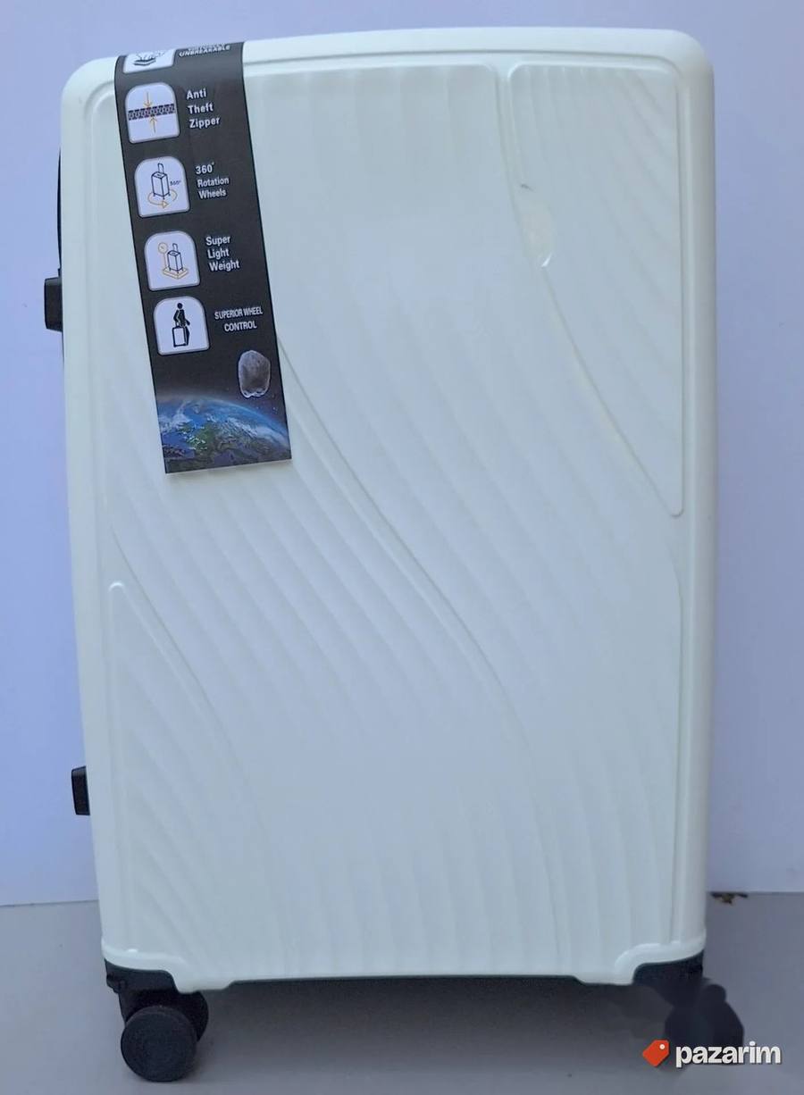 Srednji kofer Polipropilen kod pp101 bela 2