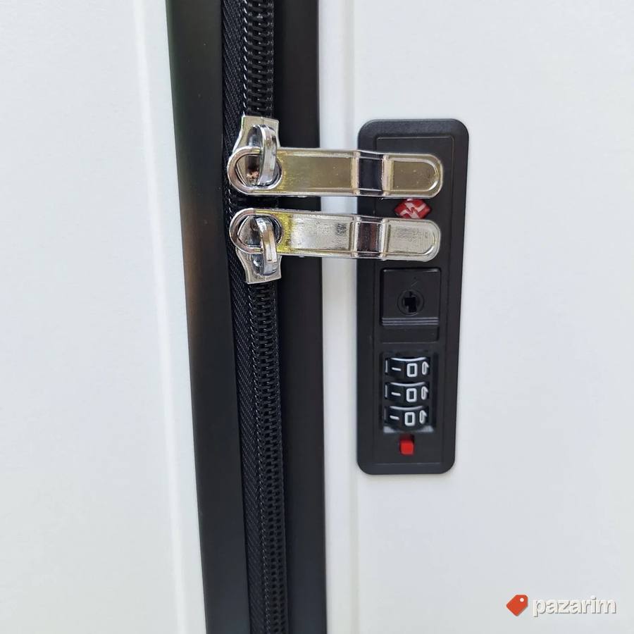 Srednji kofer Polipropilen kod pp101 bela 5