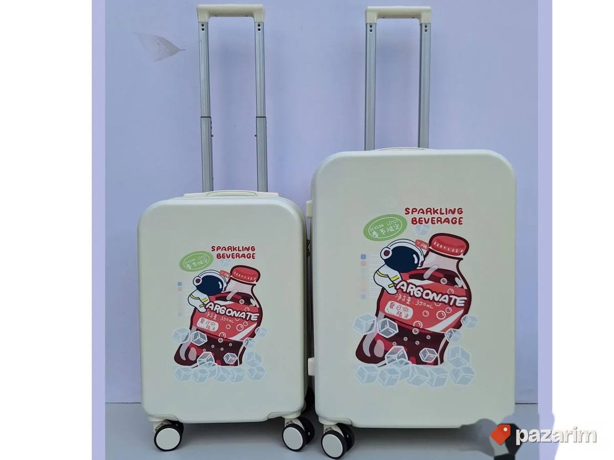AKCIJA Set kofera 2/1 Polipropilen 007 beli 1