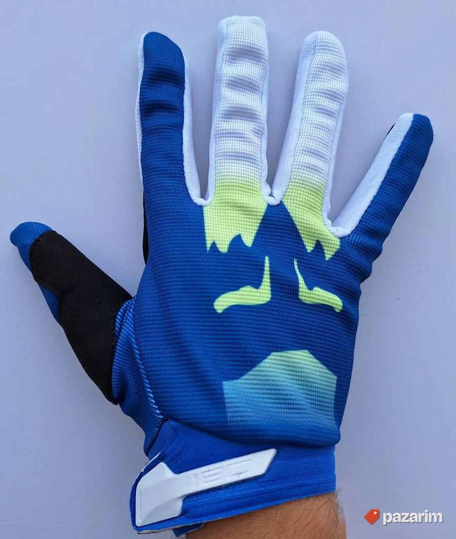 Rukavice Fox mod.05 plavo-bele 5