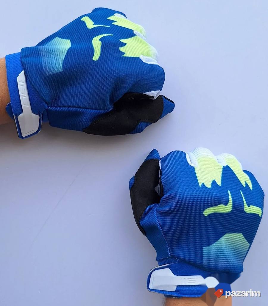 Rukavice Fox mod.05 plavo-bele 8