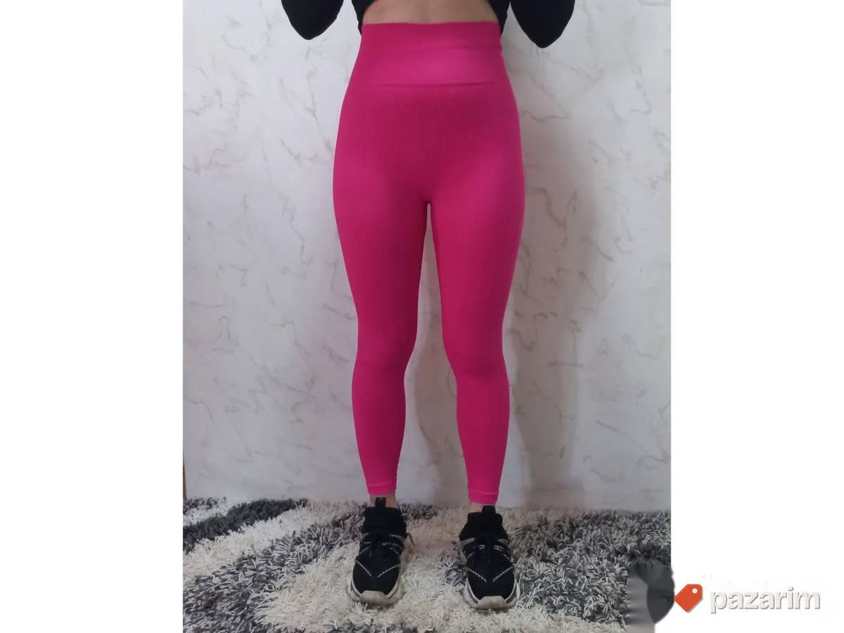 Zenske helanke push up mod.9248 roze 1