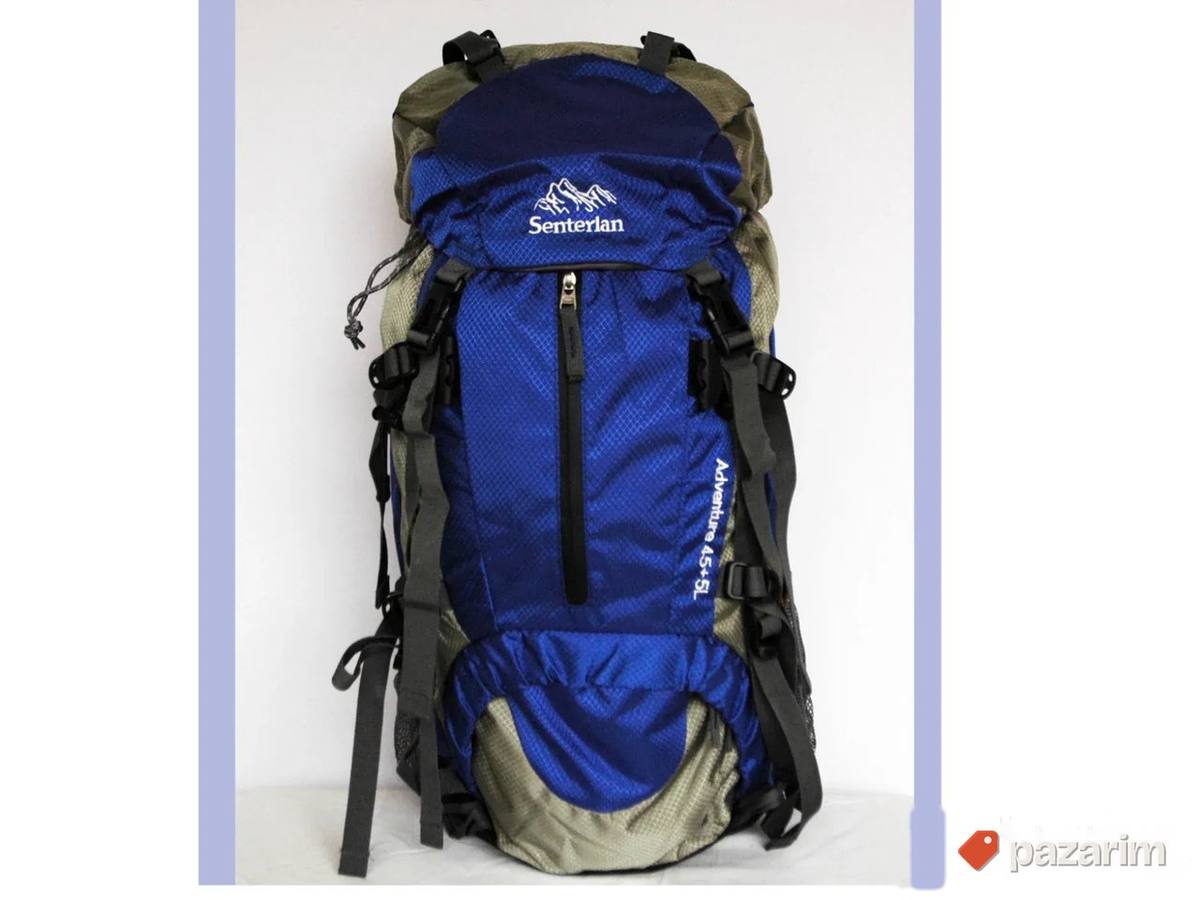 Ranac za planinarenje 45 + 5L plavi kod 1009 1