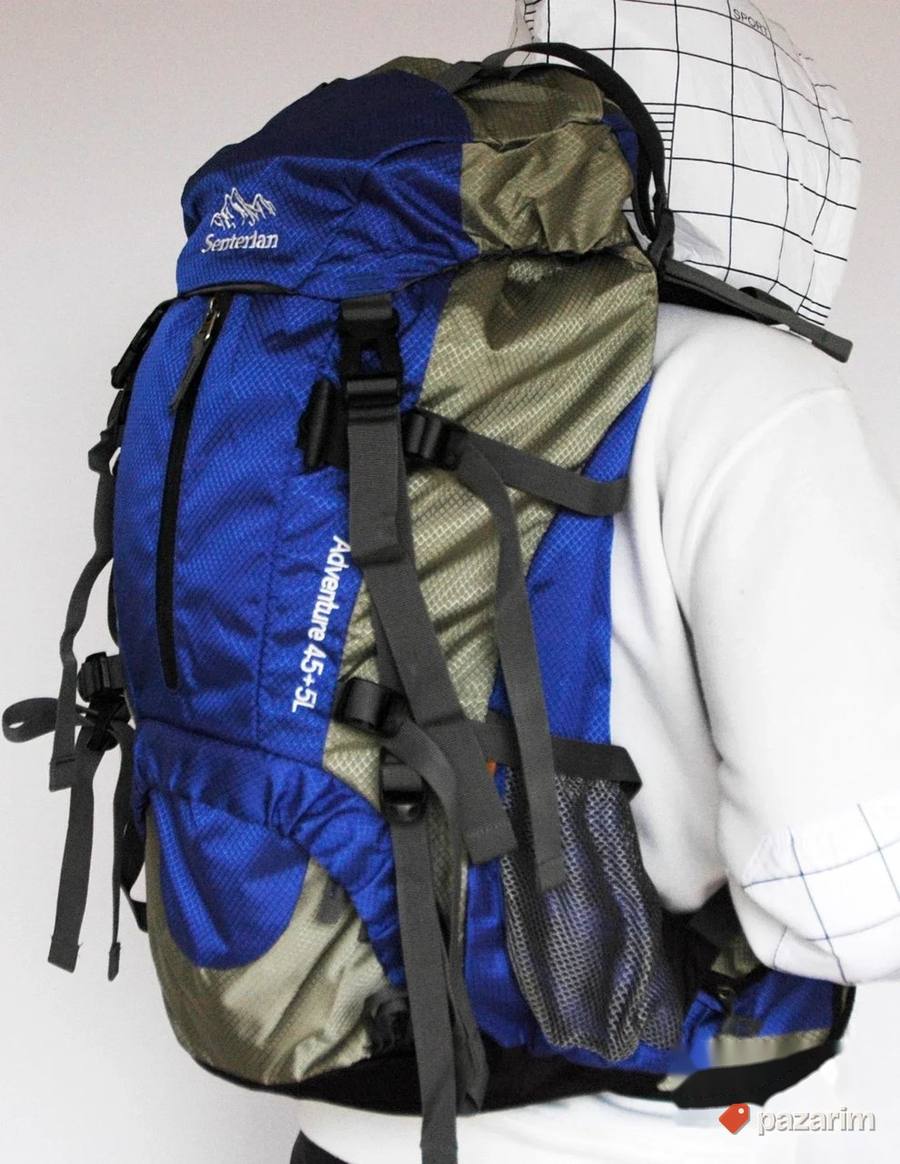 Ranac za planinarenje 45 + 5L plavi kod 1009 2