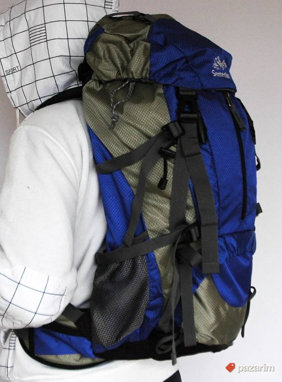 Ranac za planinarenje 45 + 5L plavi kod 1009 4