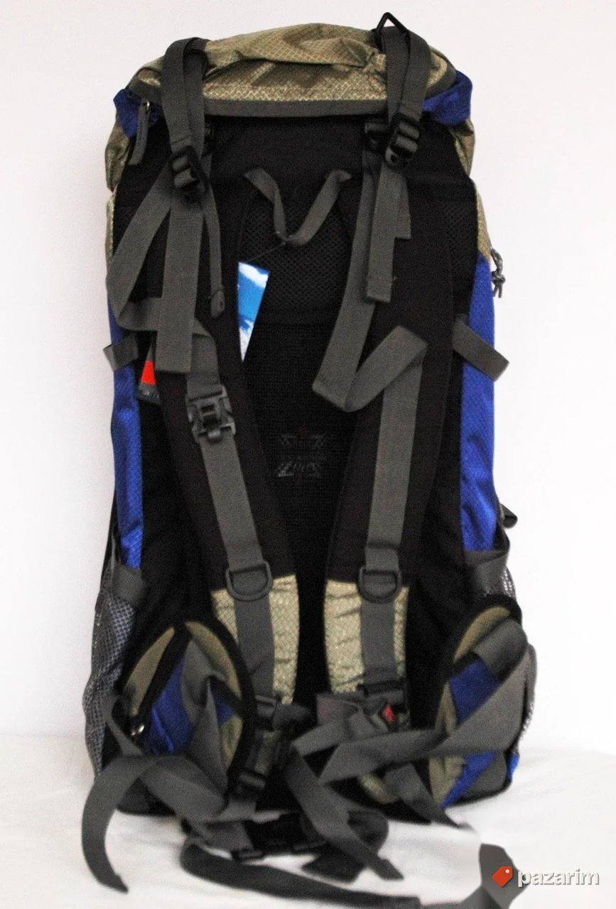 Ranac za planinarenje 45 + 5L plavi kod 1009 8