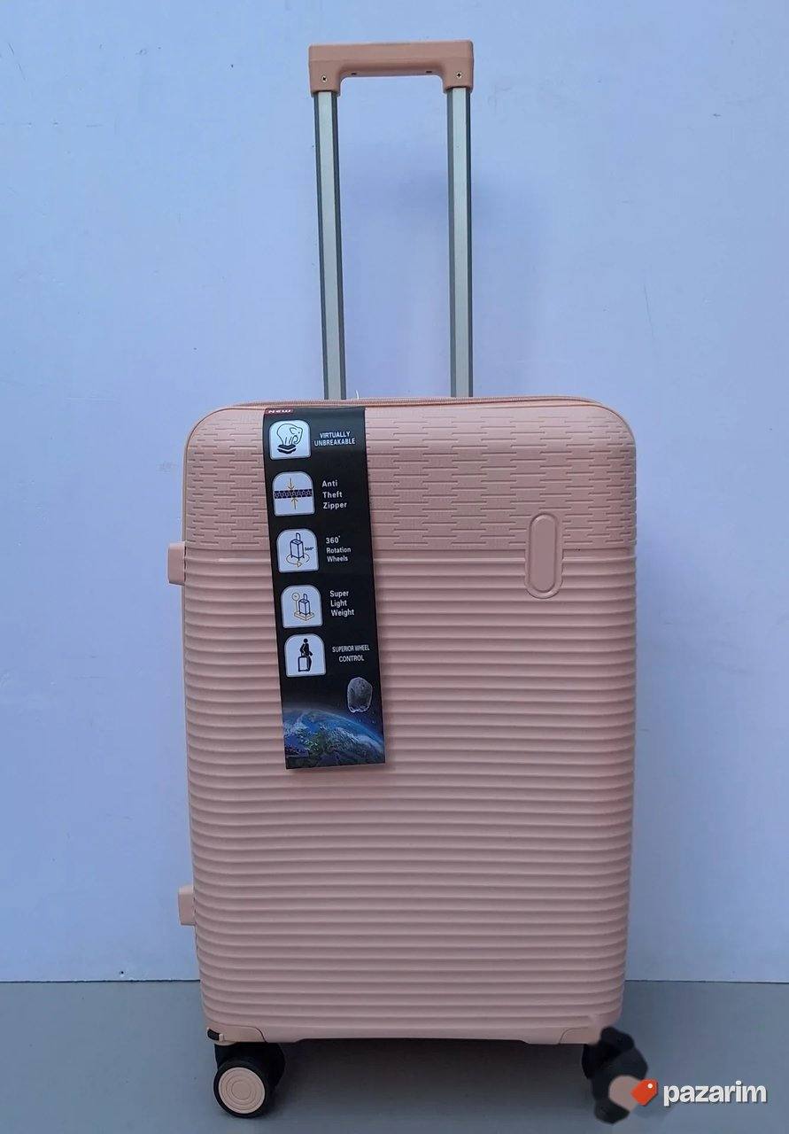 Veliki kofer Polipropilen kod pp604 roze 6