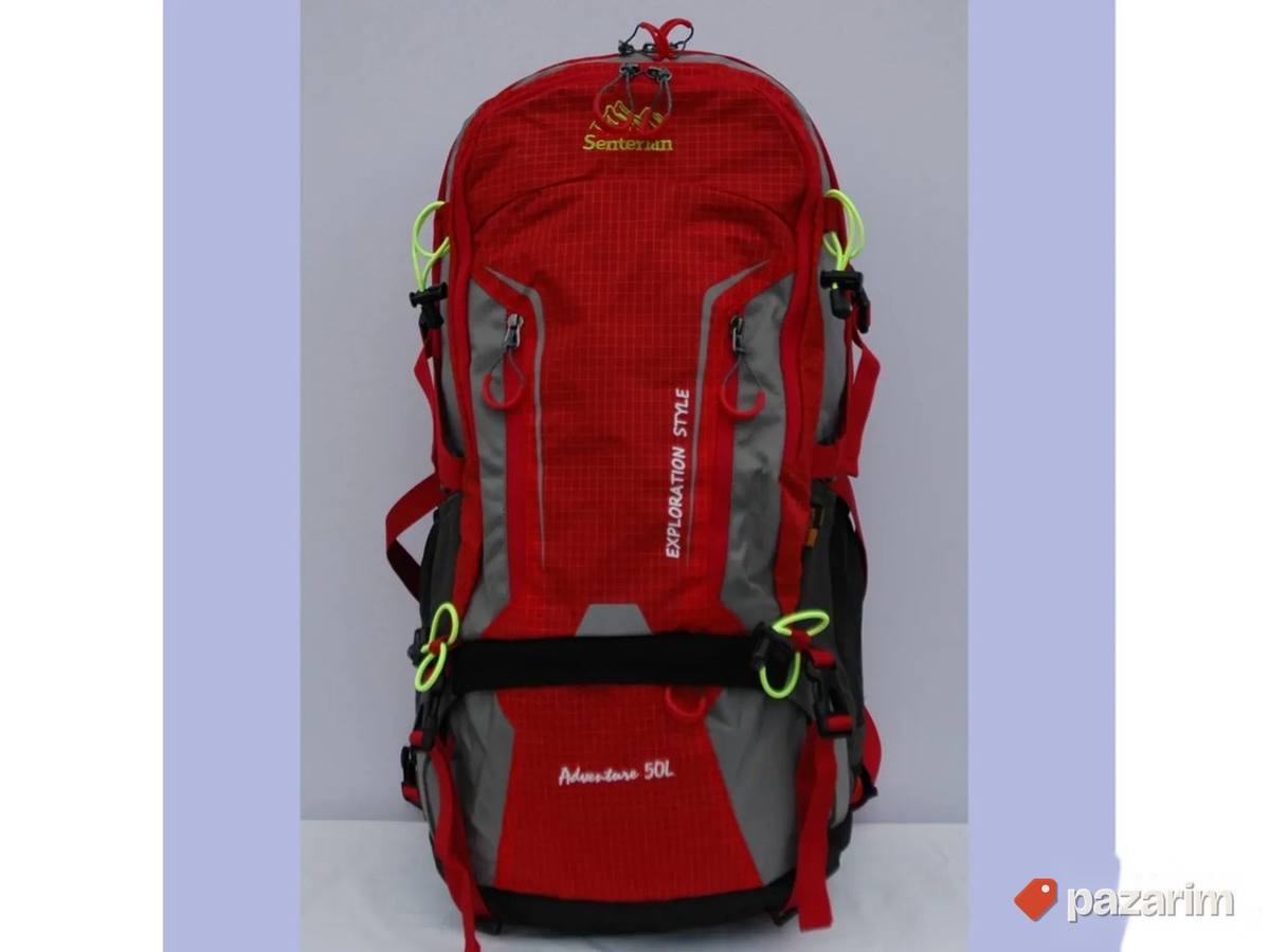 Ranac za planinarenje 50L crveni kod 2459 1