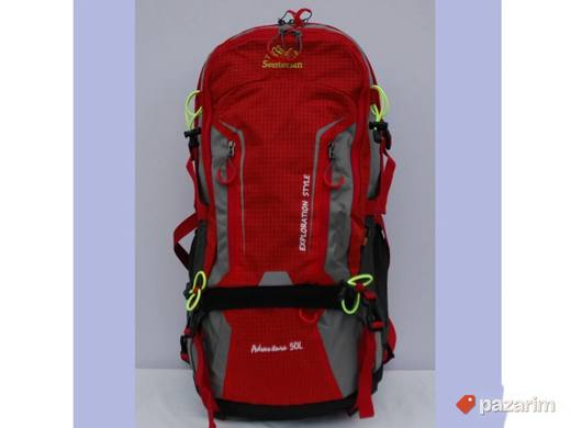 Ranac za planinarenje 50L crveni kod 2459