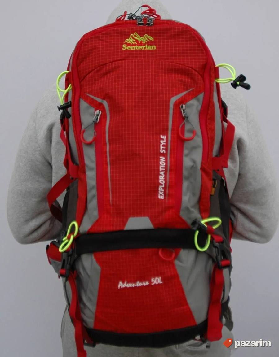Ranac za planinarenje 50L crveni kod 2459 3