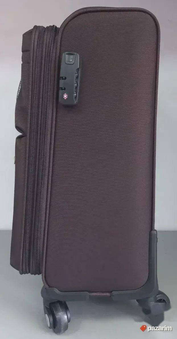 AKCIJA Mali kofer Platno kod 118 braon 3