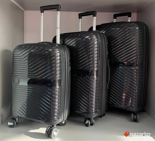 Set kofera 3/1 Polipropilen kod pp12 crni