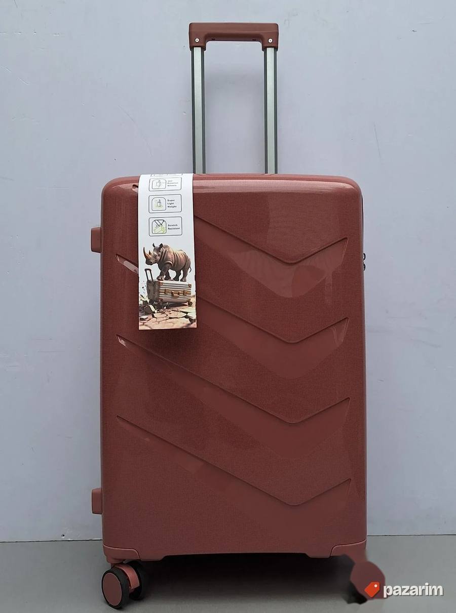Srednji kofer Polipropilen kod pp102 tamno roze 2