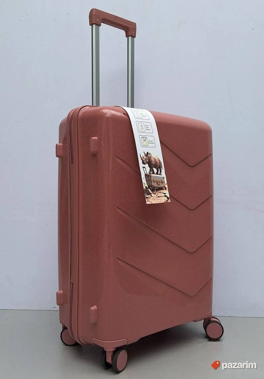 Srednji kofer Polipropilen kod pp102 tamno roze 4