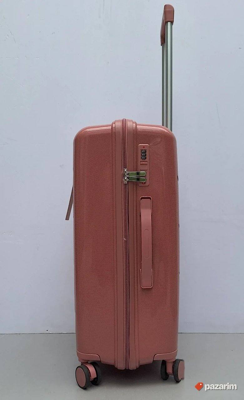 Srednji kofer Polipropilen kod pp102 tamno roze 5
