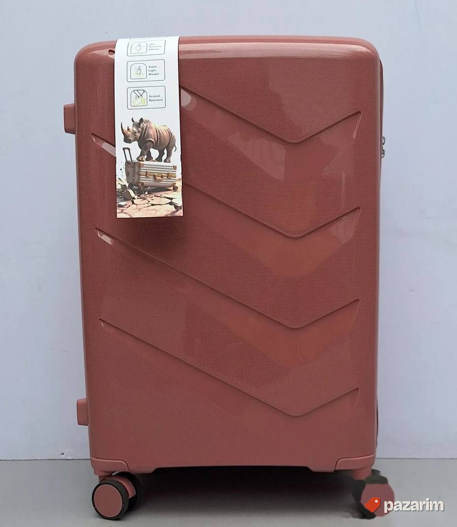 Srednji kofer Polipropilen kod pp102 tamno roze 7