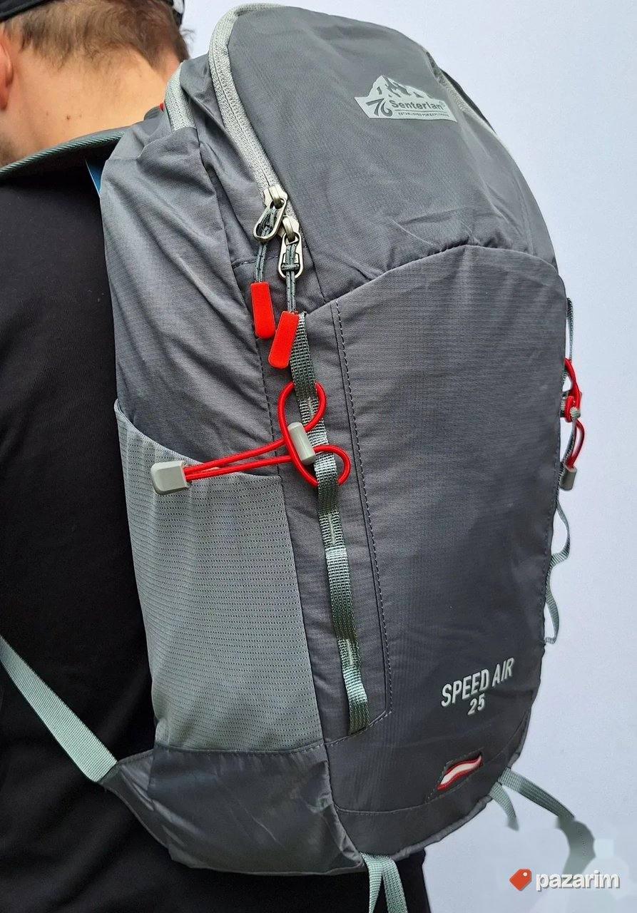 Ranac za planinarenje sivi 25L kod 8538 8