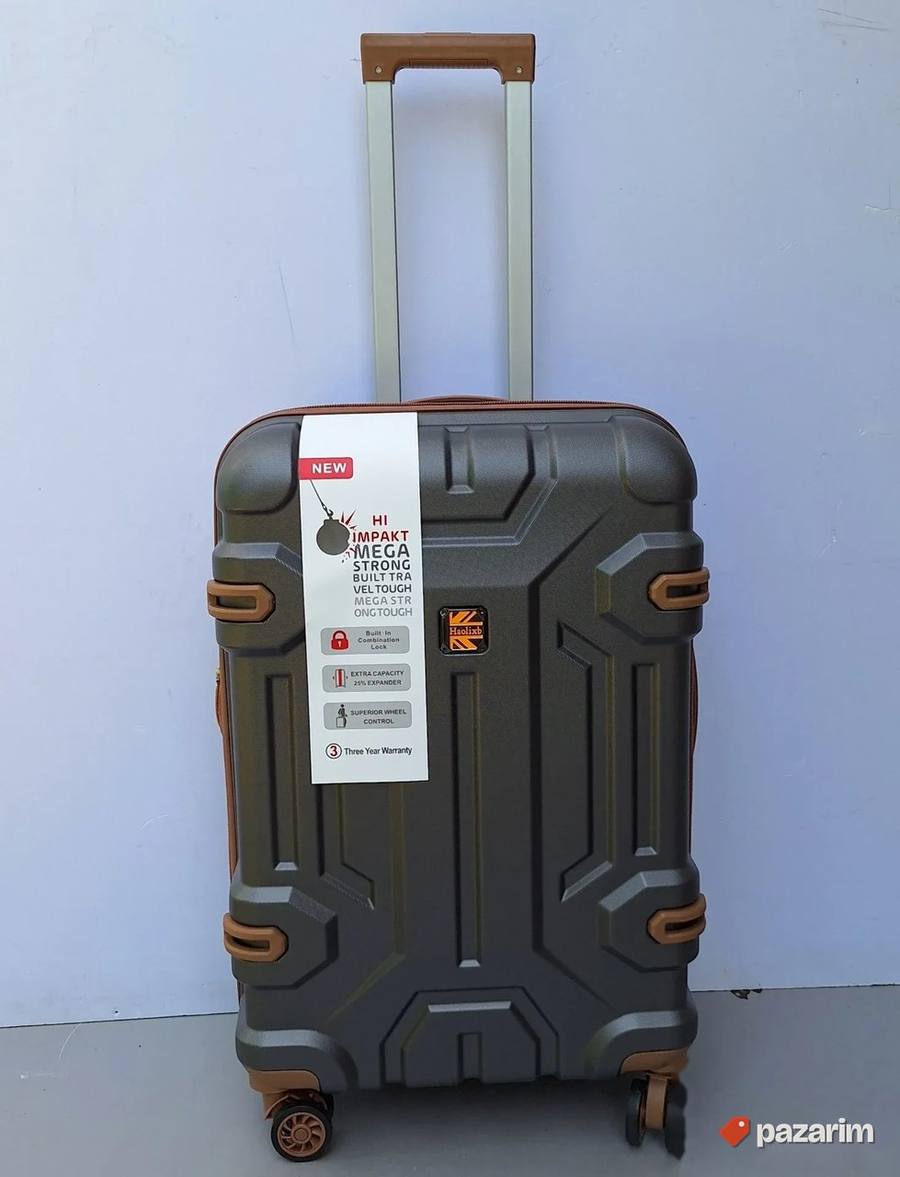 Veliki kofer premijum polikarbonat kod.025 tamno sivi 6