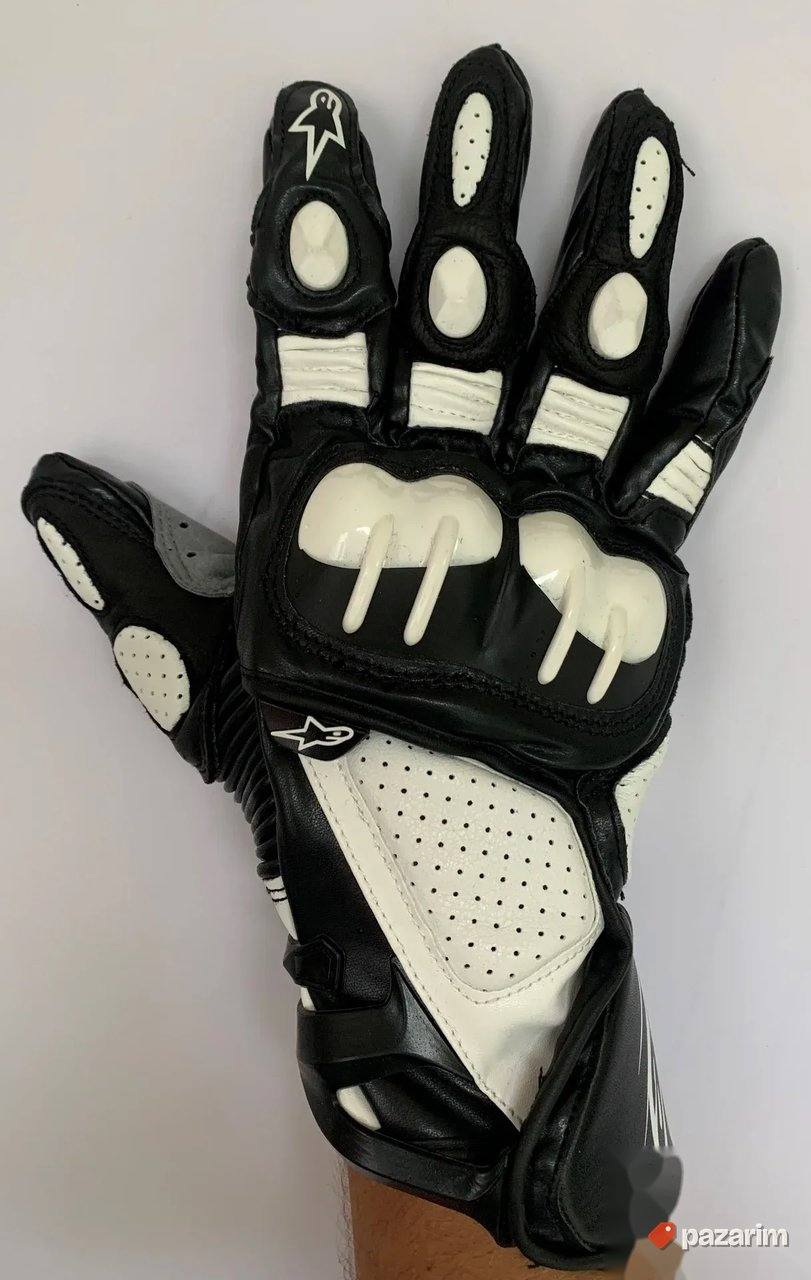 Rukavice Alpinestars S1 bele 2