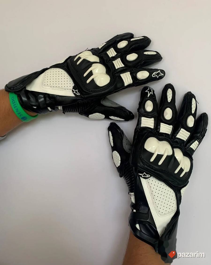 Rukavice Alpinestars S1 bele 8